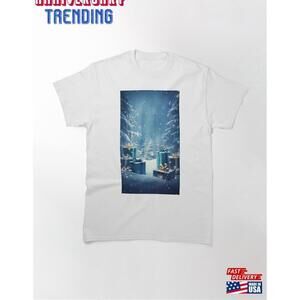 Winter Whispers A Serene Collection Classic Tshirt 1